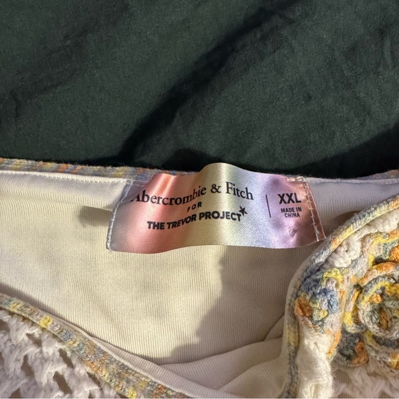 Abercrombie & Fitch Pride Crochet-Style Rosette Bralette - Picture 6 of 9